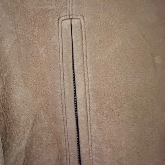 Vintage Women's Tan Jacket - Picture 3 of 6